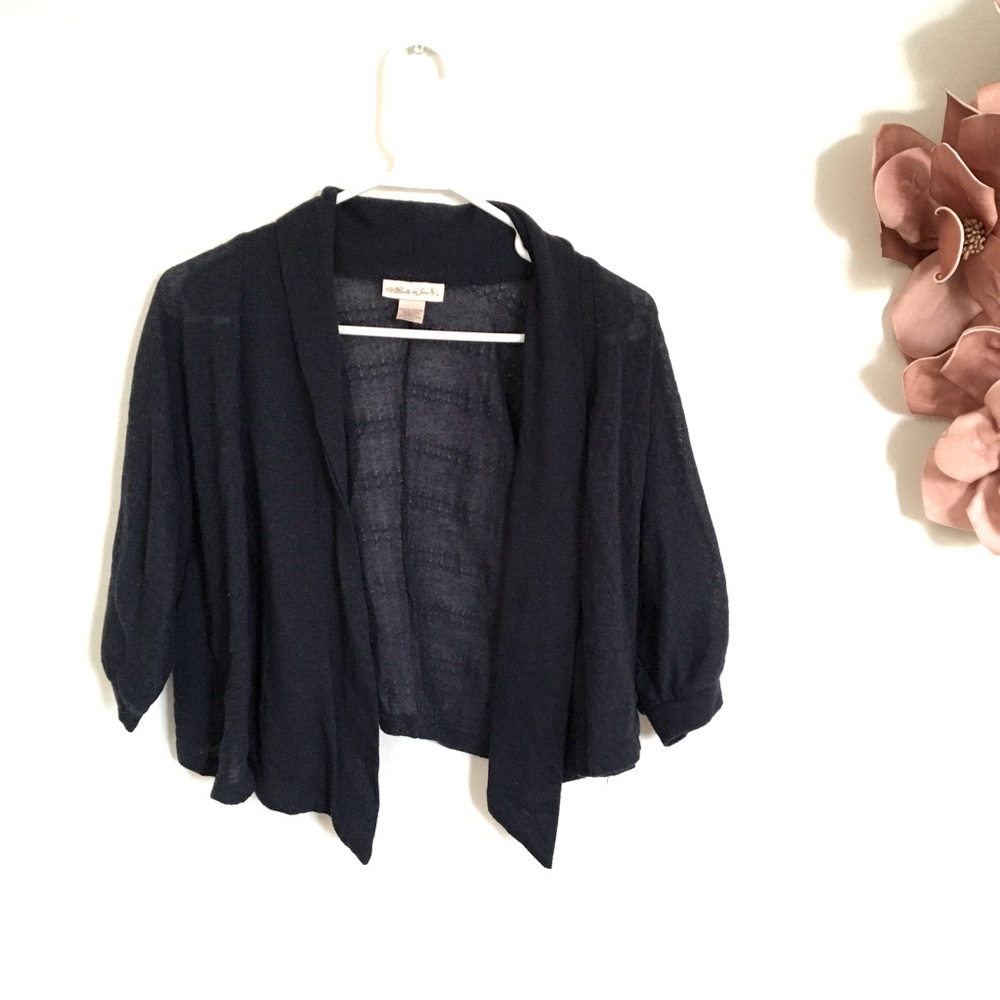 Belle du Jour Navy Cardigan